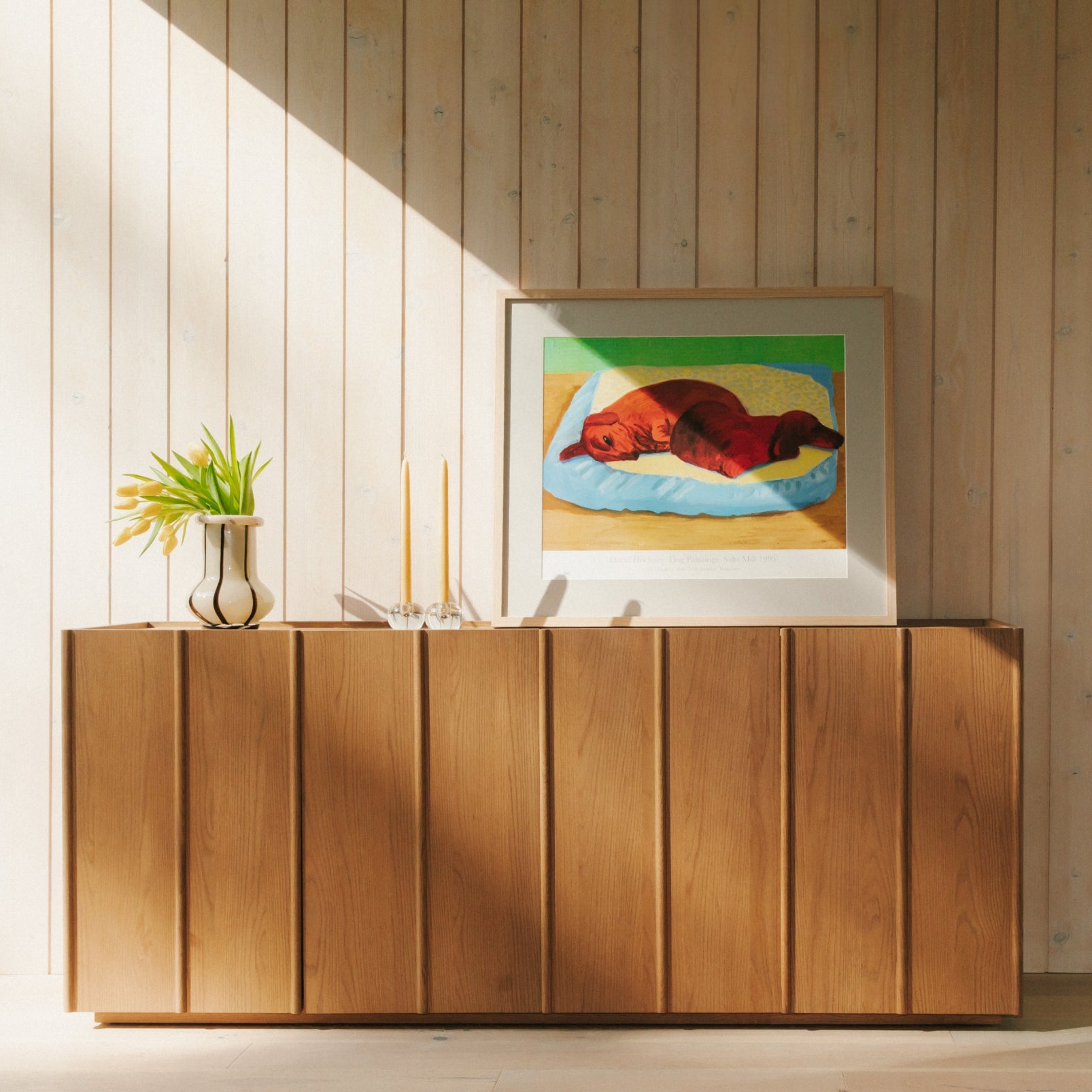 Buffet Tidal, chêne