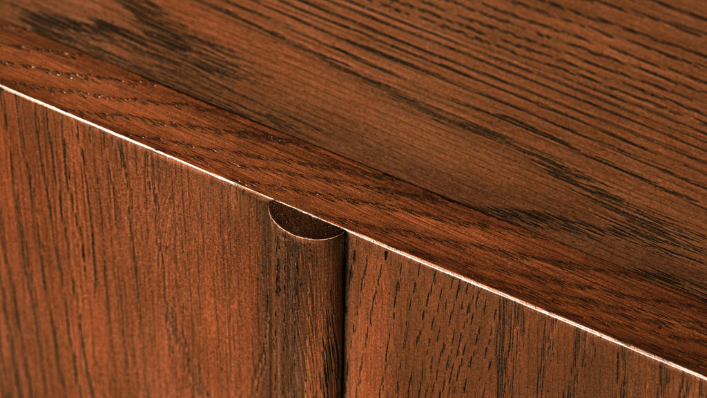 Buffet Tidal, noyer teinté