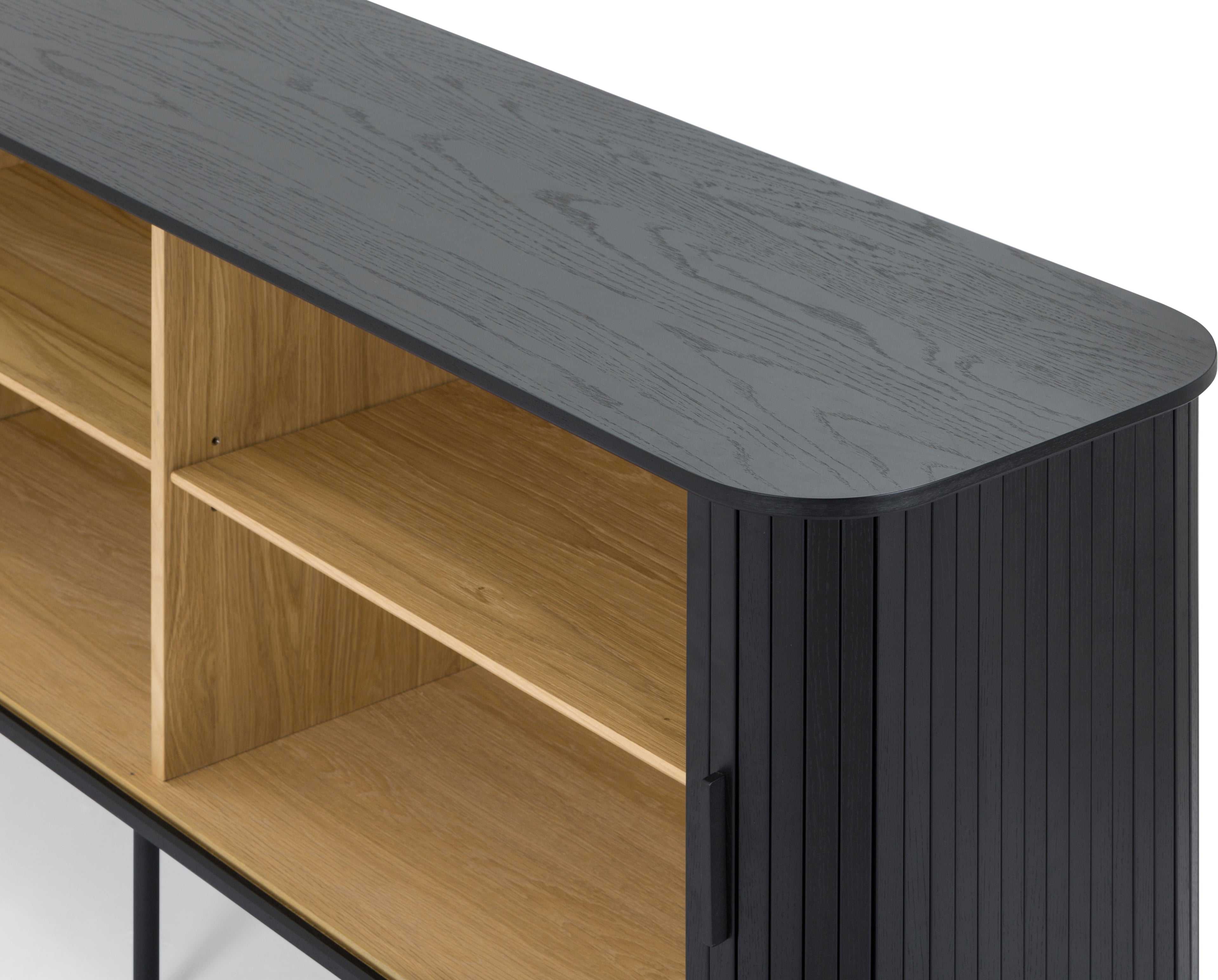 Buffet Easy Edge, modèle standard, chêne noir