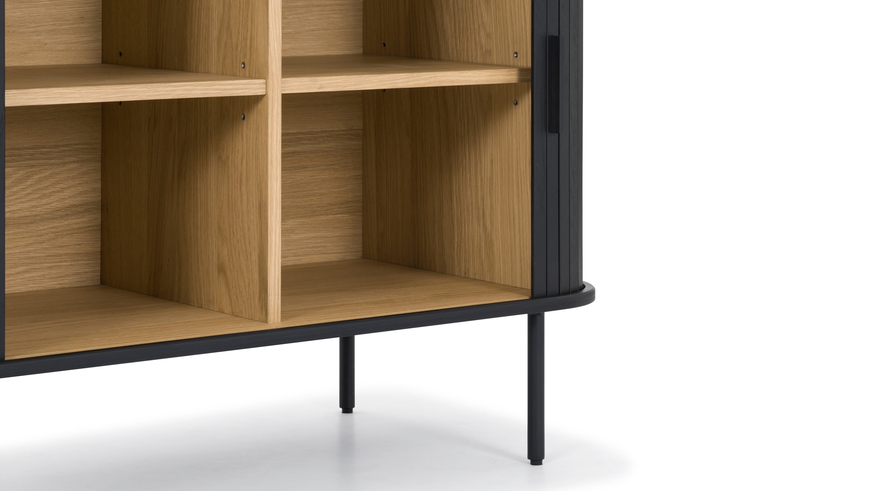 Buffet Easy Edge, petit modèle, chêne noir