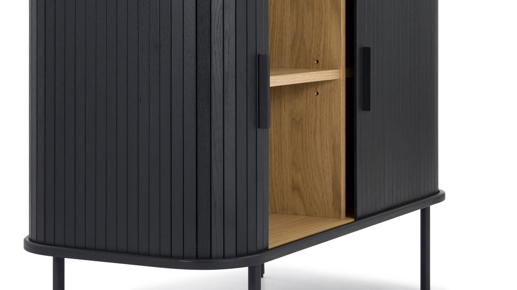 Buffet Easy Edge, petit modèle, chêne noir