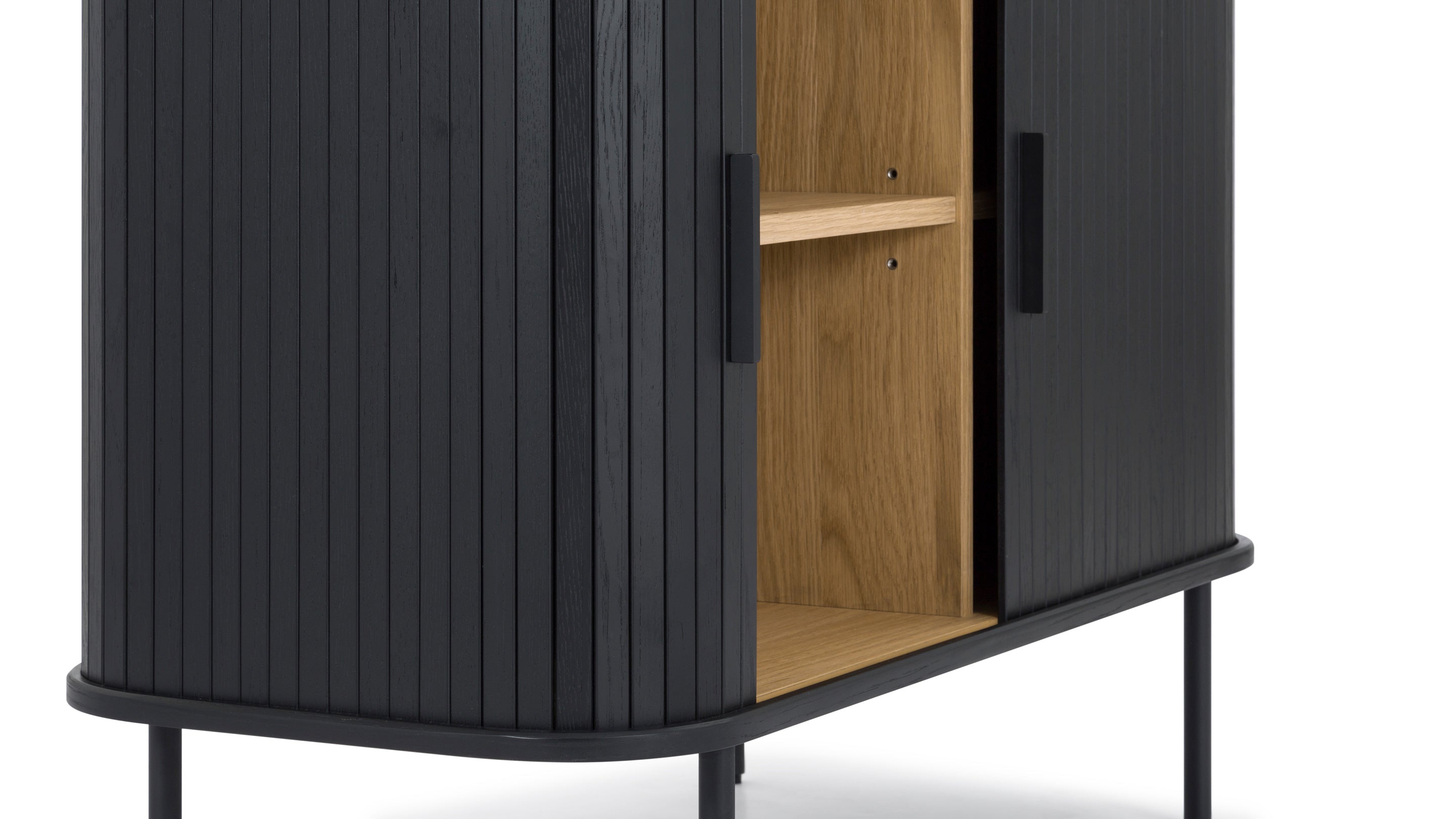 Buffet Easy Edge, petit modèle, chêne noir