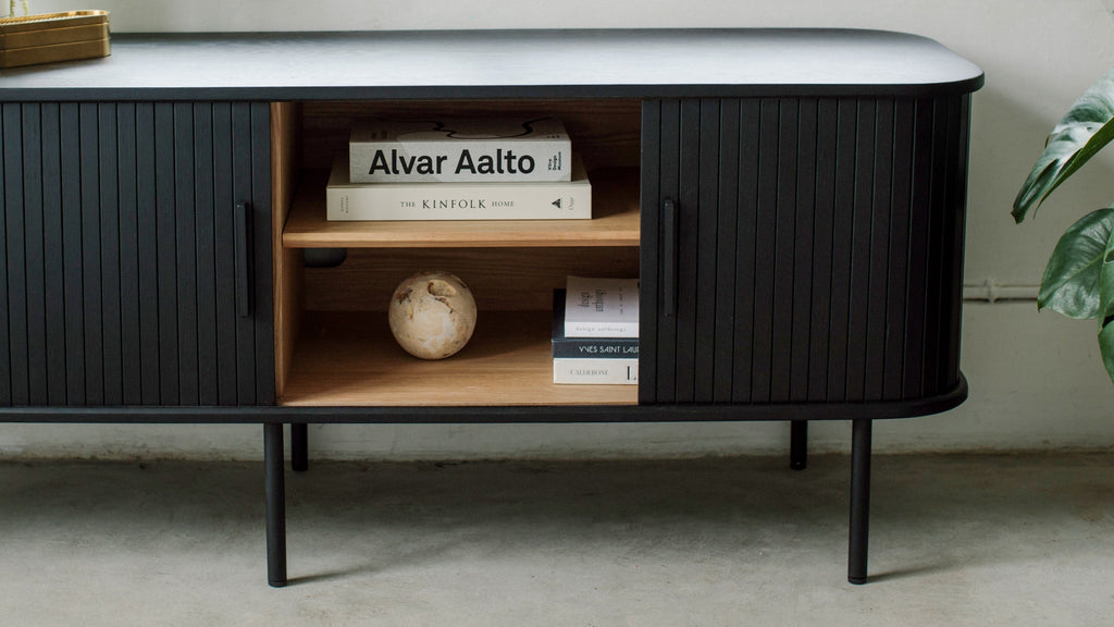 Buffet Easy Edge, petit modèle, chêne noir