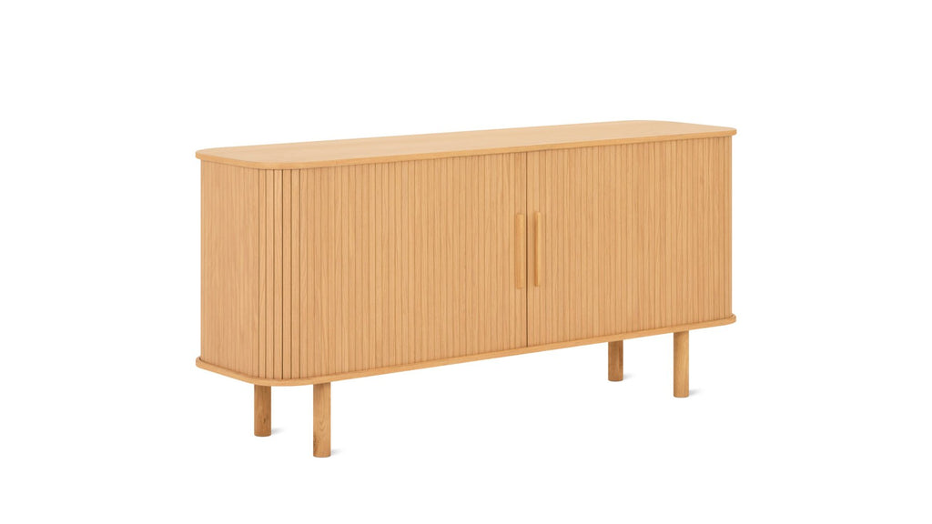 Buffet Easy Edge, tout en bois, modèle standard, chêne blanc