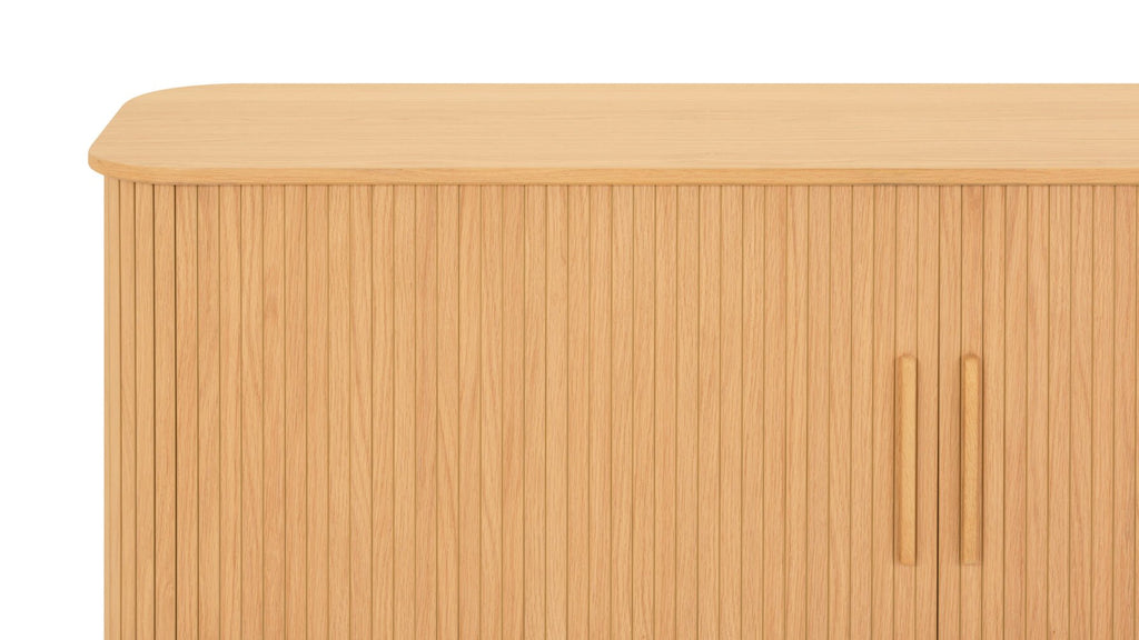Buffet Easy Edge, tout en bois, modèle standard, chêne blanc