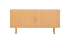 Buffet Easy Edge, tout en bois, modèle standard, chêne blanc