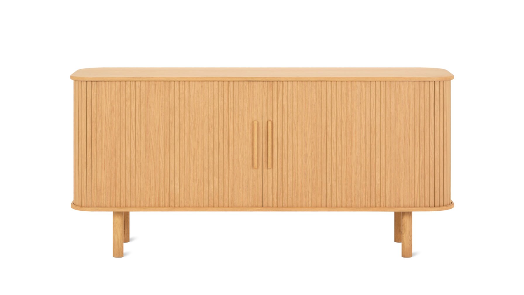 Buffet Easy Edge, tout en bois, modèle standard, chêne blanc