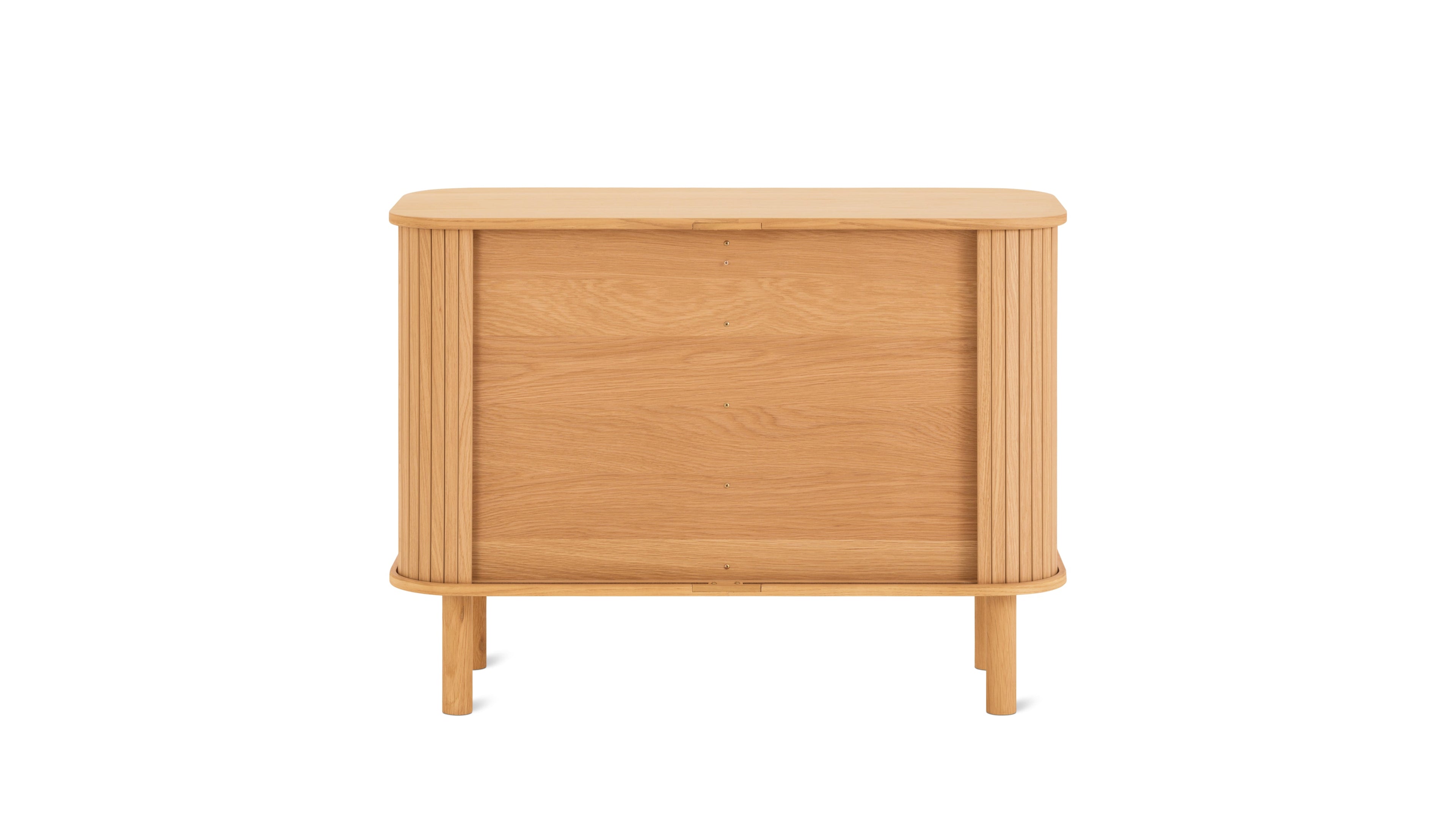Buffet Easy Edge tout en bois, petit modèle, chêne blanc