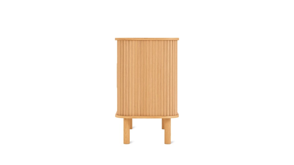 Buffet Easy Edge tout en bois, petit modèle, chêne blanc