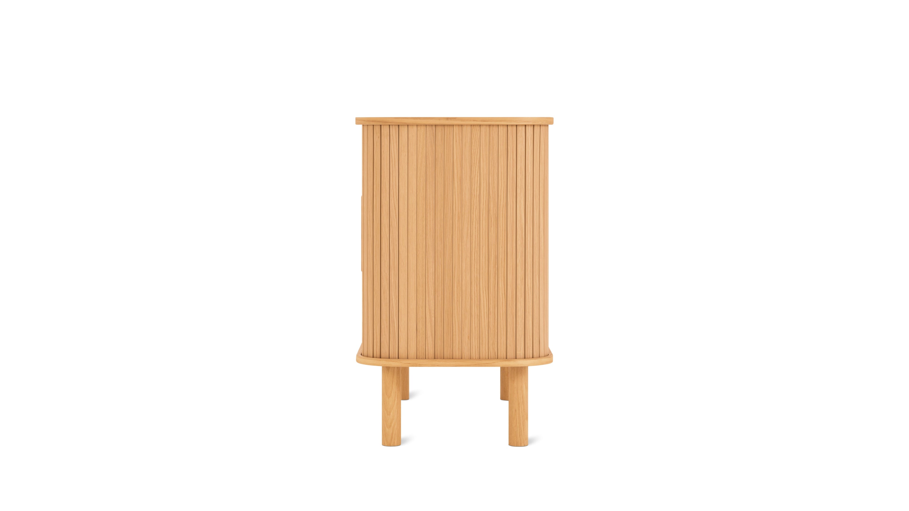 Buffet Easy Edge tout en bois, petit modèle, chêne blanc