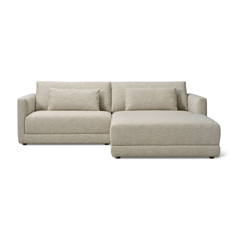 Canapé d'angle modulaire 3 pièces Wind Down, lin