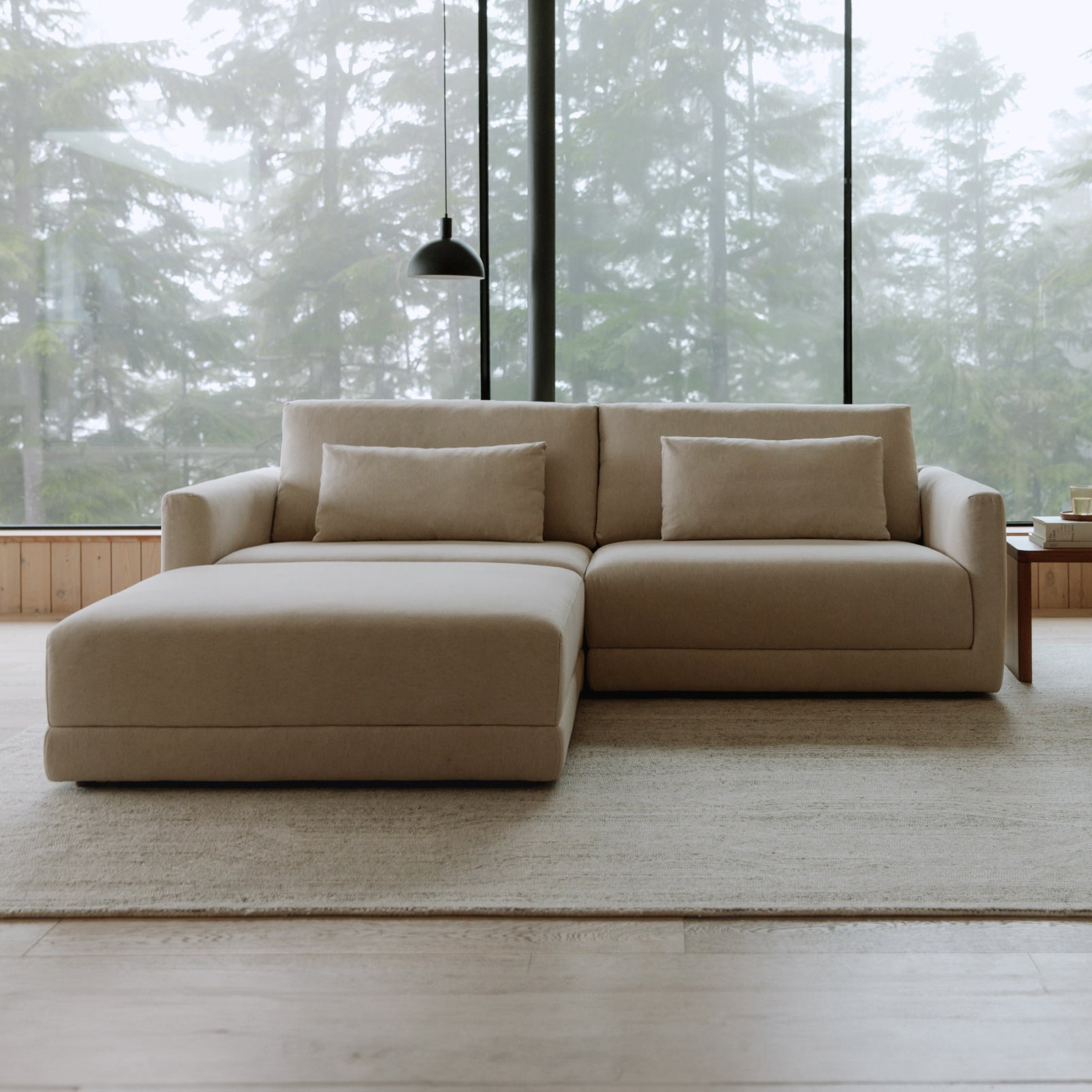 Canapé d'angle modulaire 3 pièces Wind Down, plage