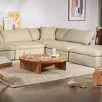 Canapé d'angle modulaire 4 pièces Movie Night™ fermé, standard, couleur galet clair