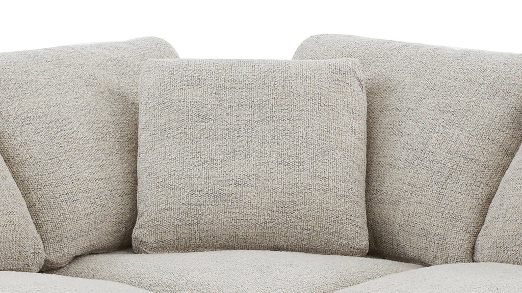 Canapé d'angle modulaire 5 pièces Movie Night™, grand modèle, couleur avoine