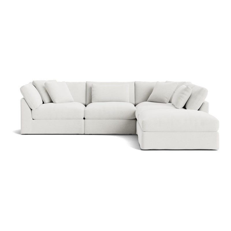 Canapé d'angle modulaire 5 pièces Get Together™, grand modèle, couleur sel marin