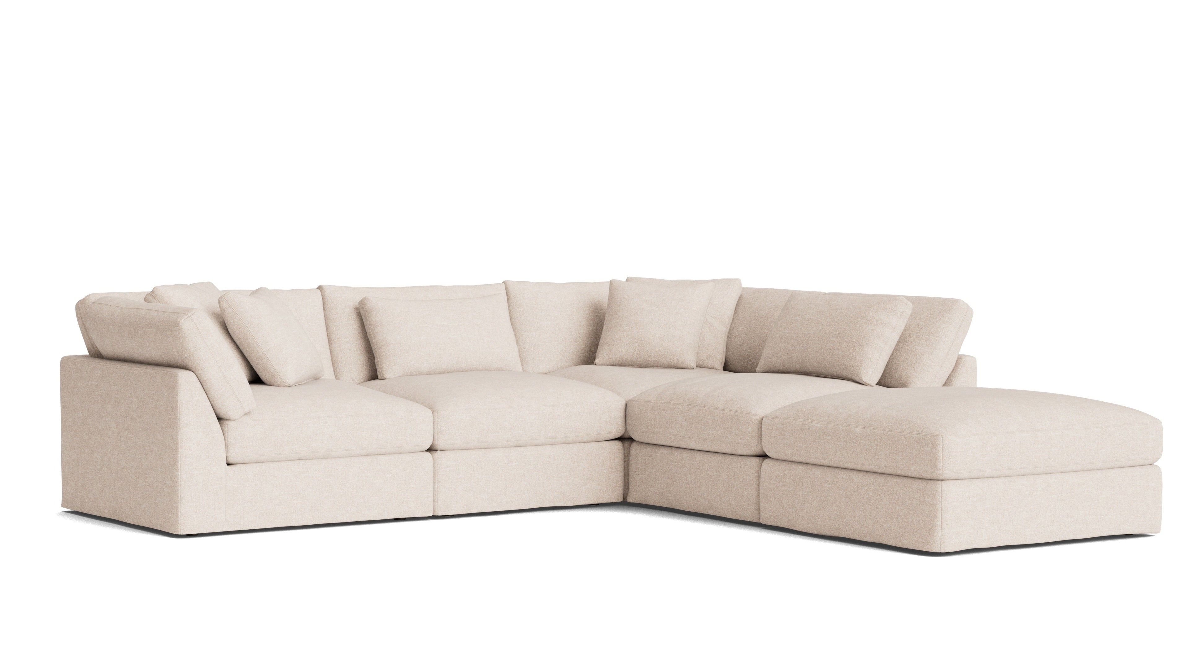 Canapé d'angle modulaire 5 pièces Get Together™, grand modèle, Sunbeam