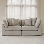 Canapé modulaire 2 pièces Get Together™, grand modèle, couleur argile