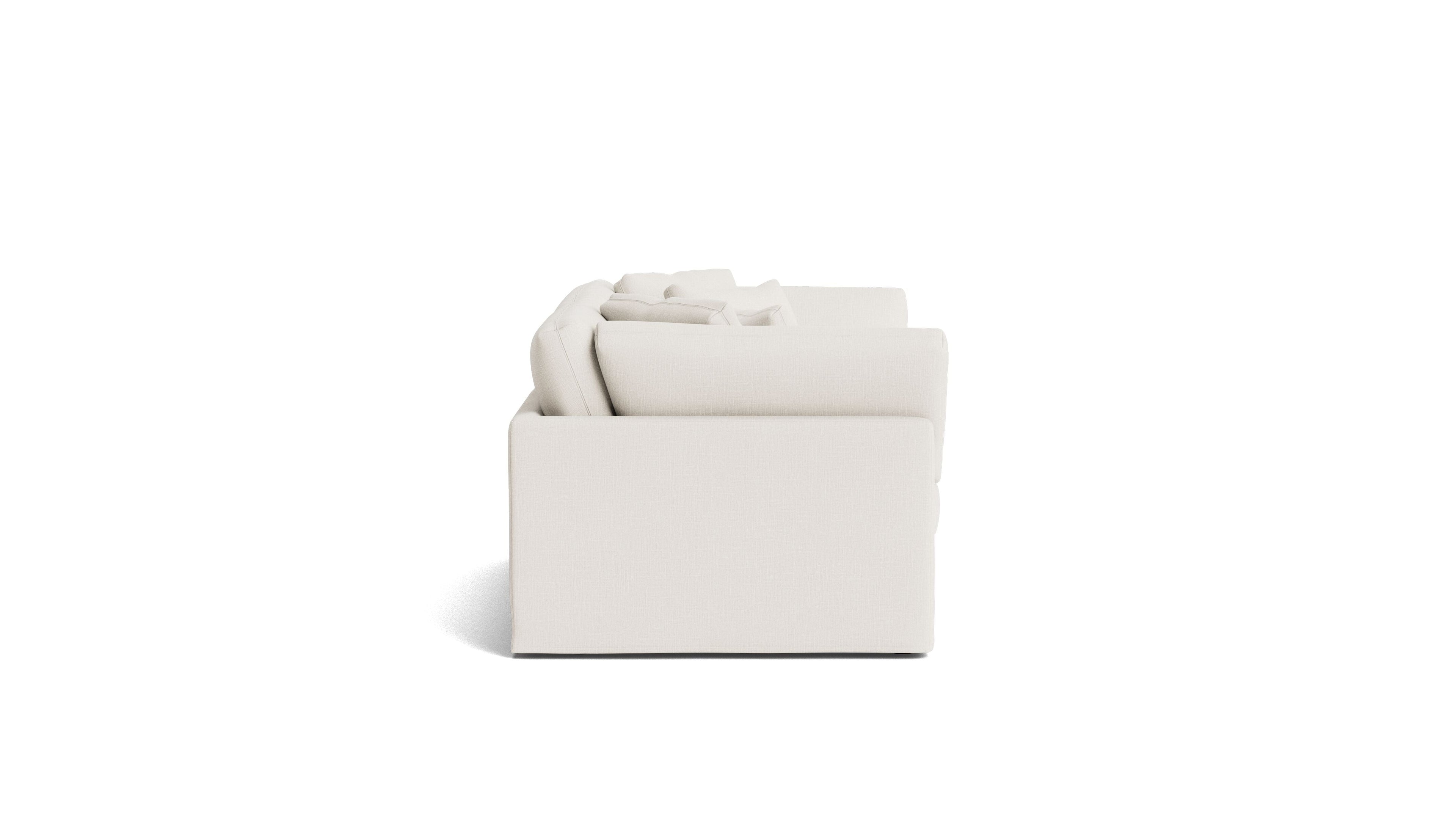 Canapé modulaire 2 pièces Get Together™, grand modèle, lin crème