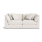 Canapé modulaire 2 pièces Get Together™, grand modèle, lin crème