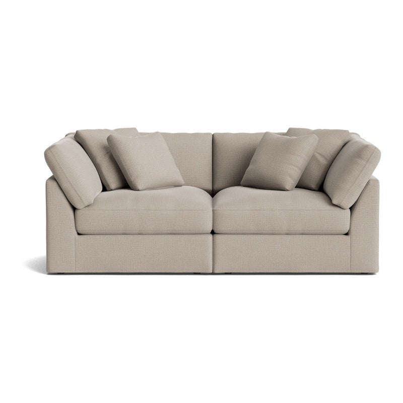 Canapé modulaire 2 pièces Get Together™, grand modèle, couleur galet clair