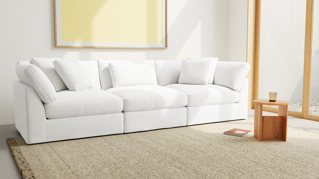 Canapé modulaire 3 pièces Get Together™, grand modèle, couleur sel marin