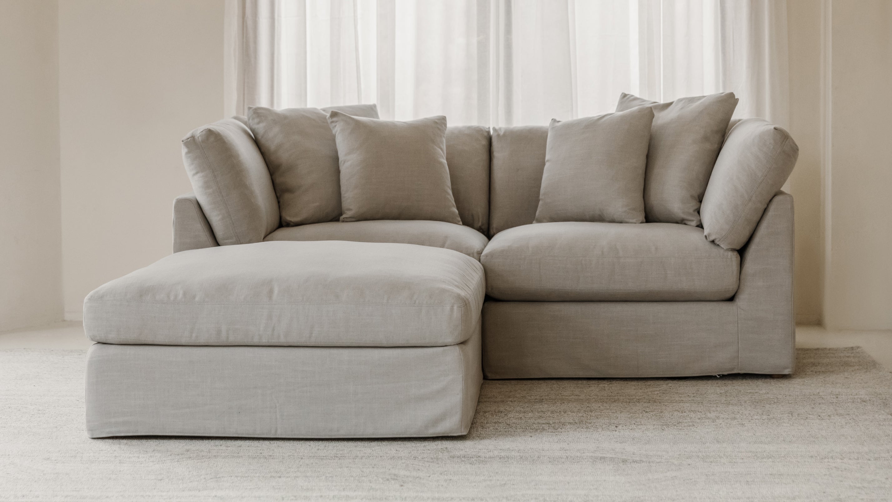 Canapé d'angle modulaire 3 pièces Get Together™, Standard, Sel de mer