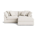 Canapé d'angle modulaire 3 pièces Get Together™, grand modèle, lin crème