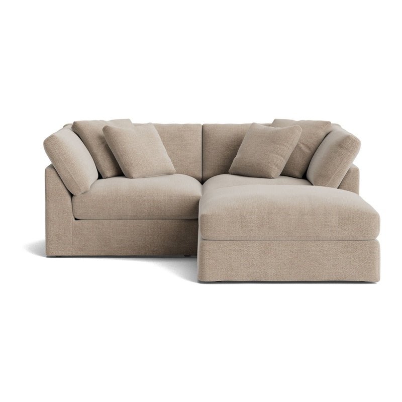 Canapé d'angle modulaire 3 pièces Get Together™, grand modèle, couleur champagne