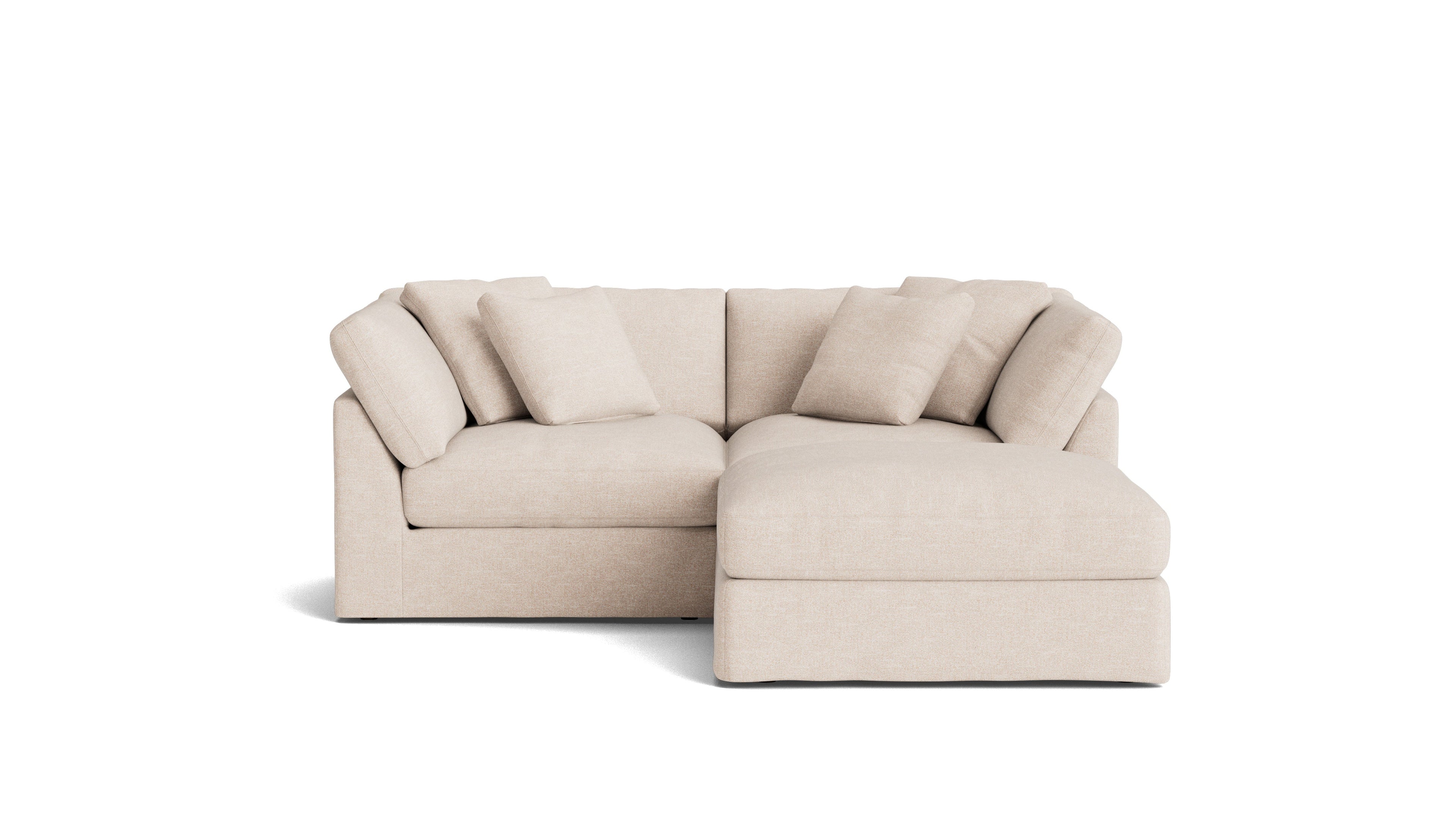 Canapé d'angle modulaire 3 pièces Get Together™, grand modèle, Sunbeam