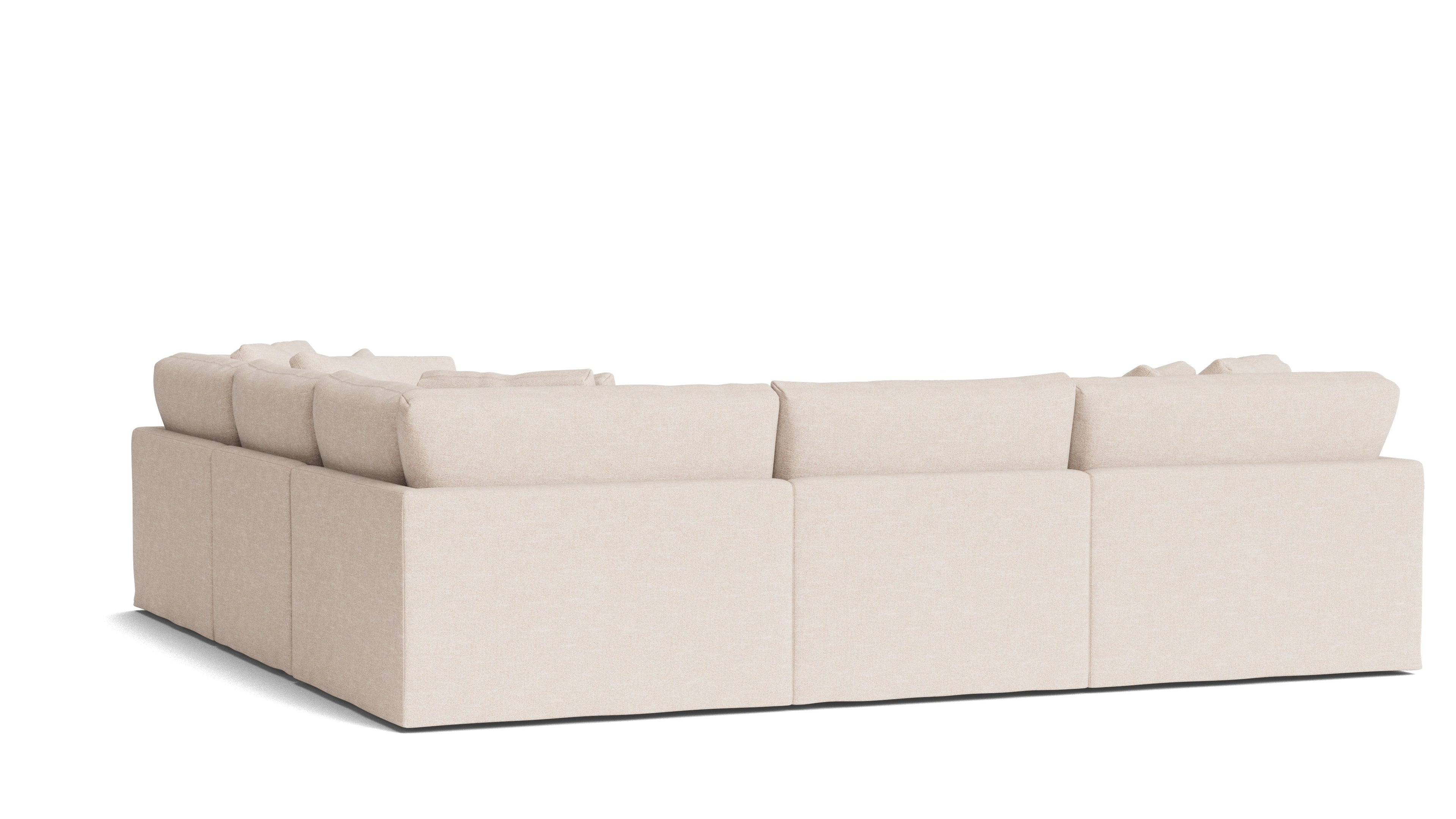 Canapé d'angle modulaire 5 pièces Get Together™ fermé, grand modèle, Sunbeam