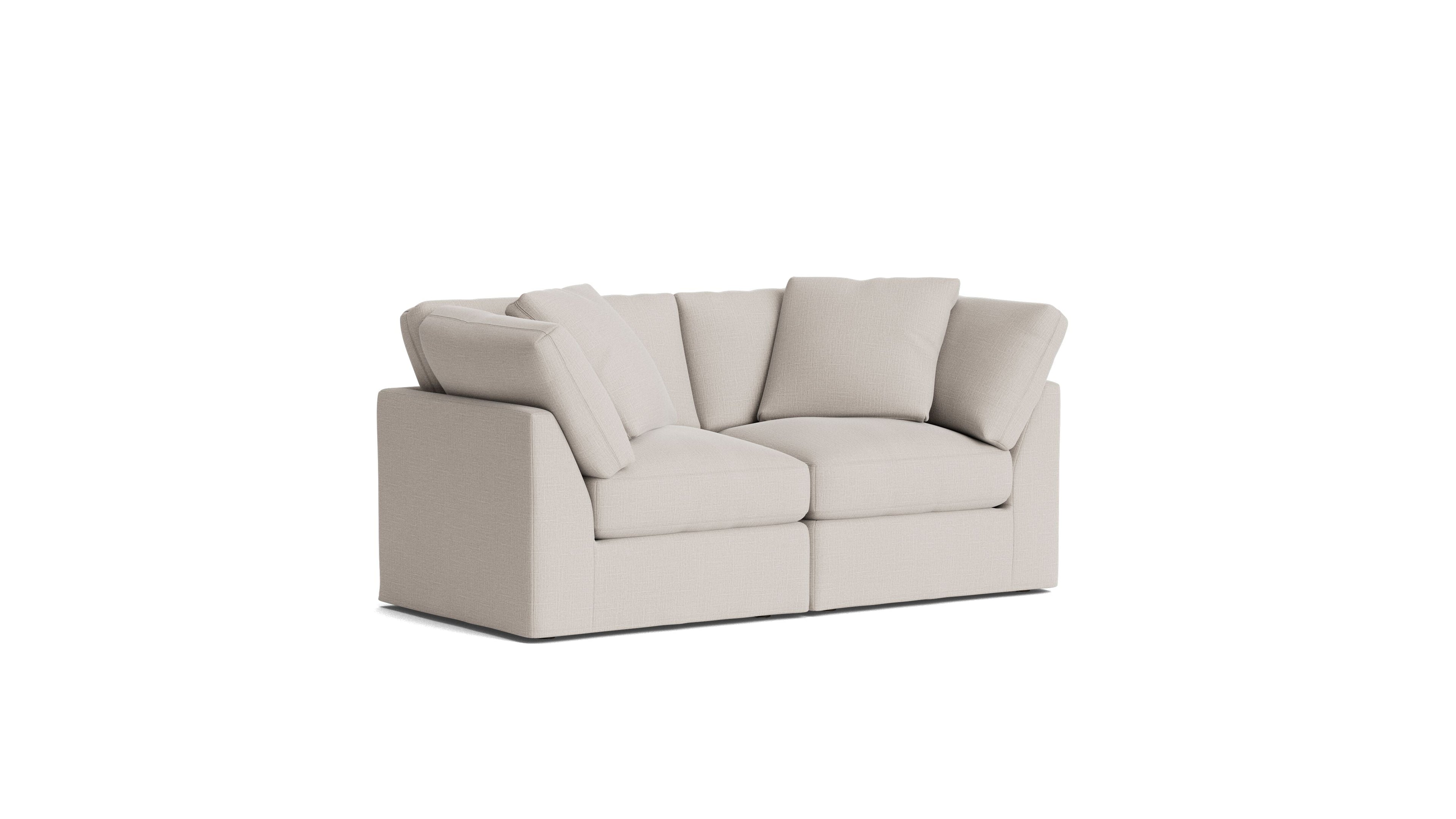 Canapé modulaire 2 pièces Get Together™, standard, argile