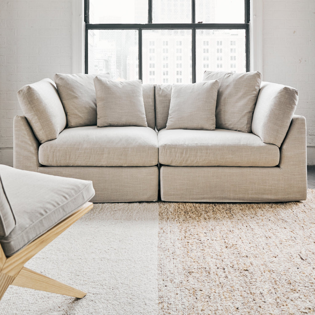 Canapé modulaire 2 pièces Get Together™, Standard, Gris clair