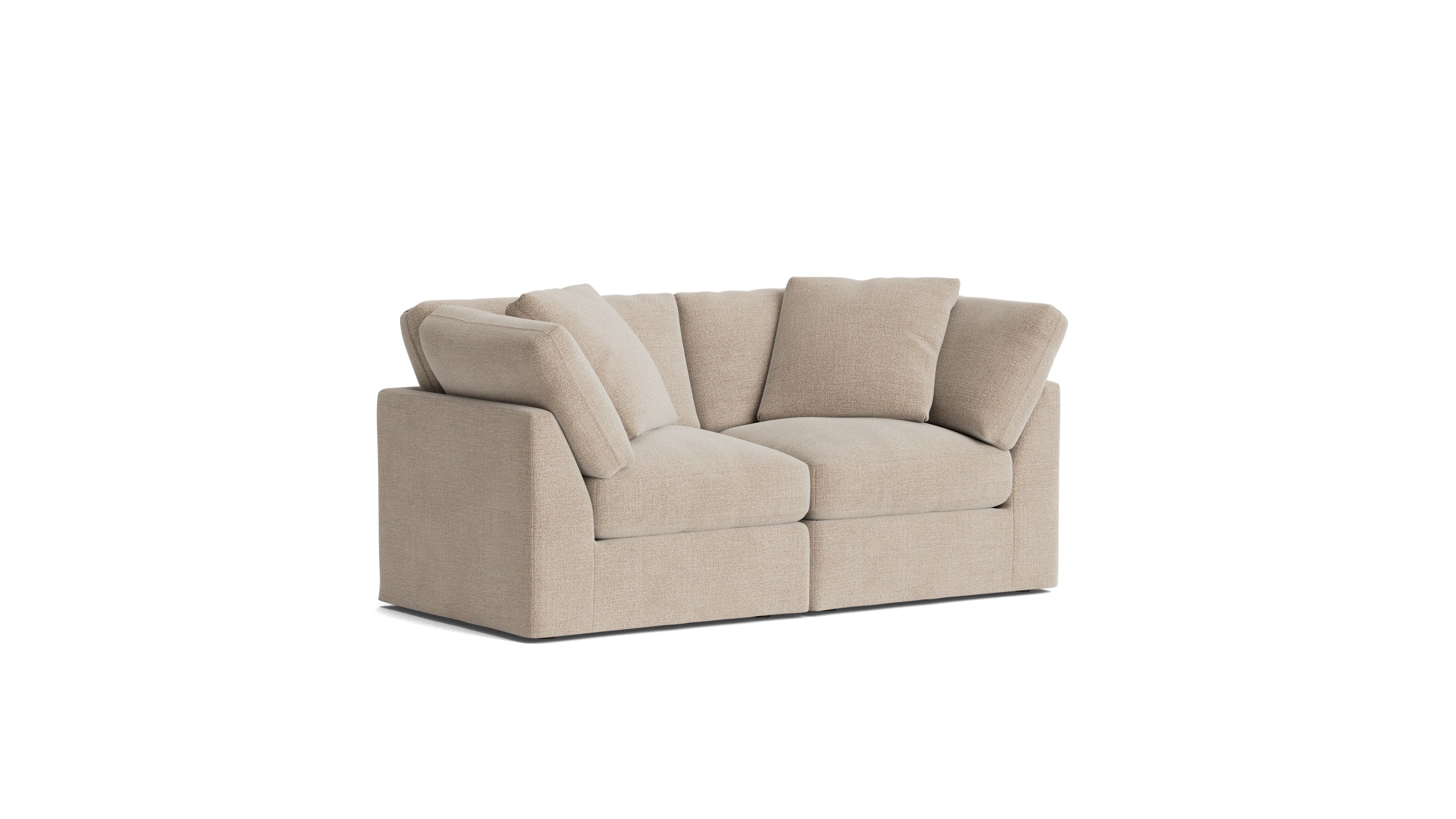 Canapé modulaire 2 pièces Get Together™, Standard, Champagne