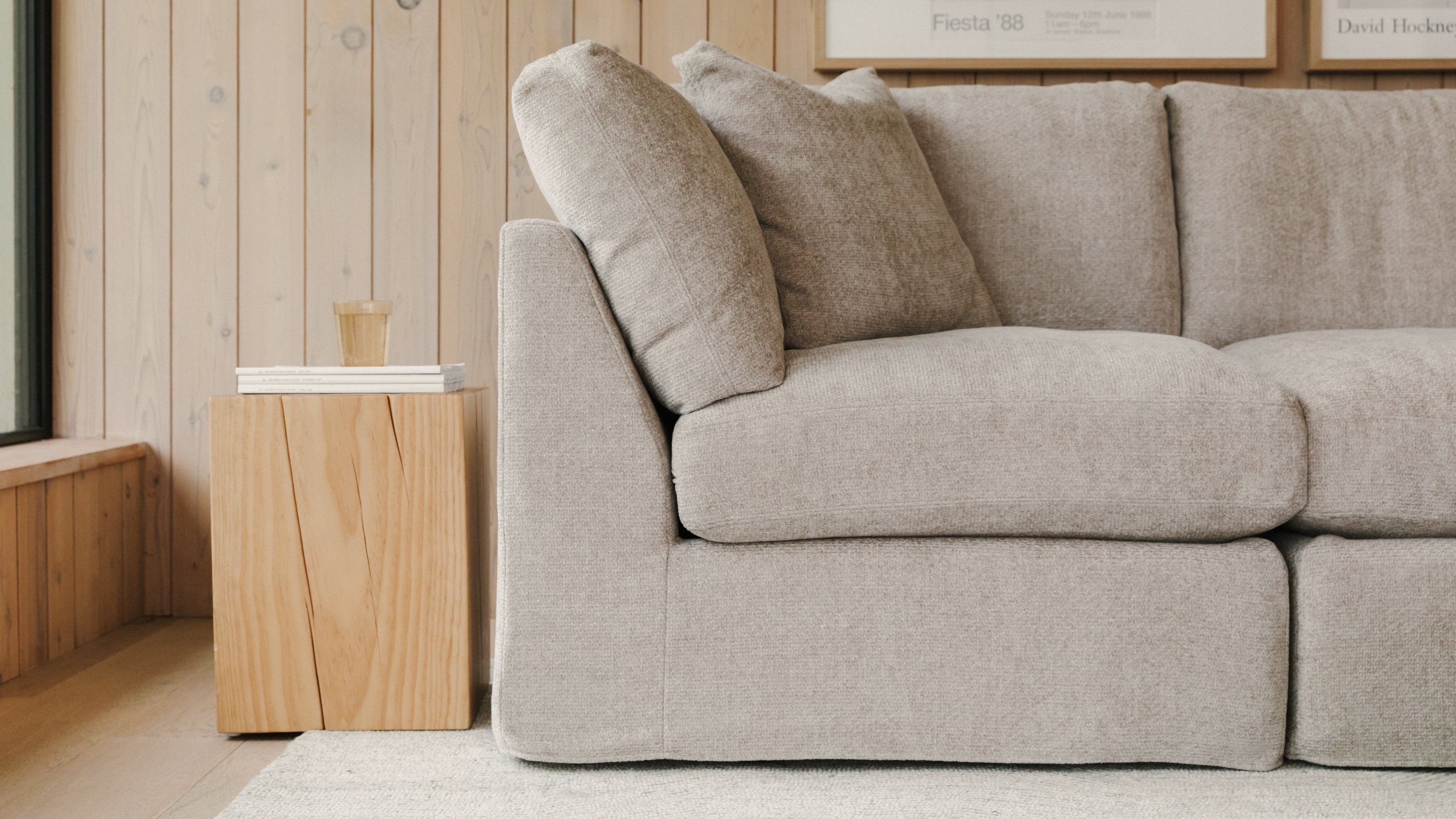 Canapé modulaire 3 pièces Get Together™, Standard, Champagne