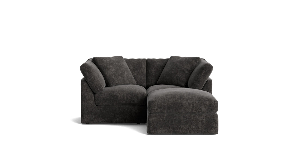 Canapé d'angle modulaire 3 pièces Get Together™, standard, couleur truffe