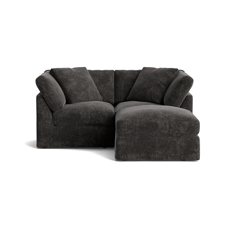 Canapé d'angle modulaire 3 pièces Get Together™, standard, couleur truffe