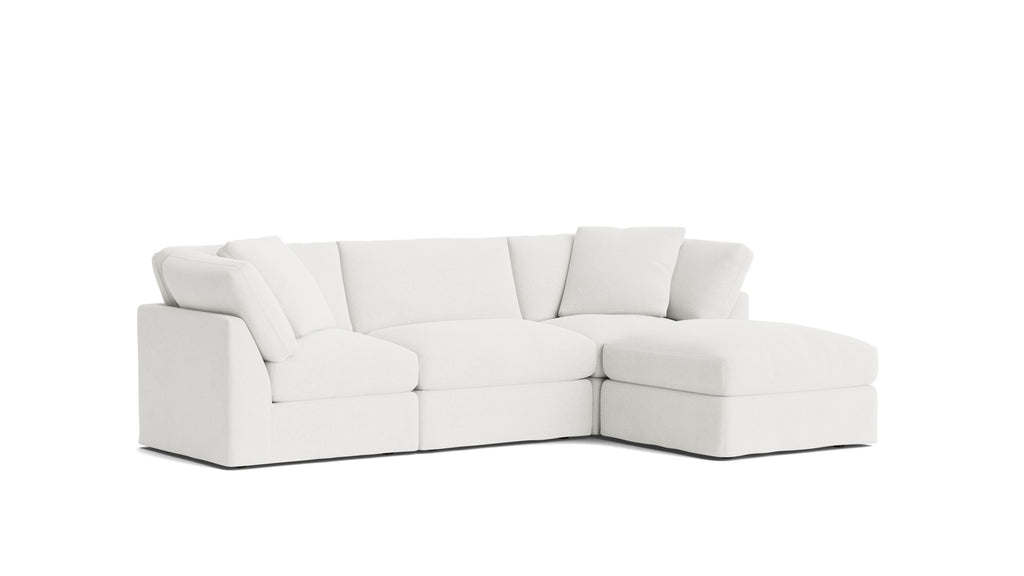 Canapé d'angle modulaire 4 pièces Get Together™, Standard, Sel de mer