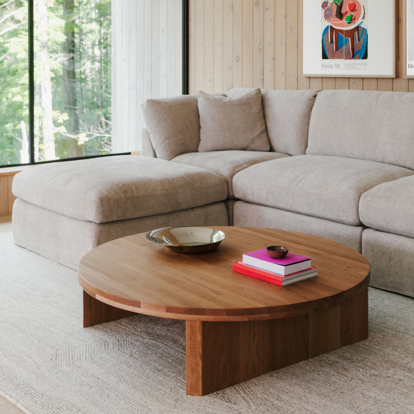 Canapé d'angle modulaire 4 pièces Get Together™, Standard, Champagne