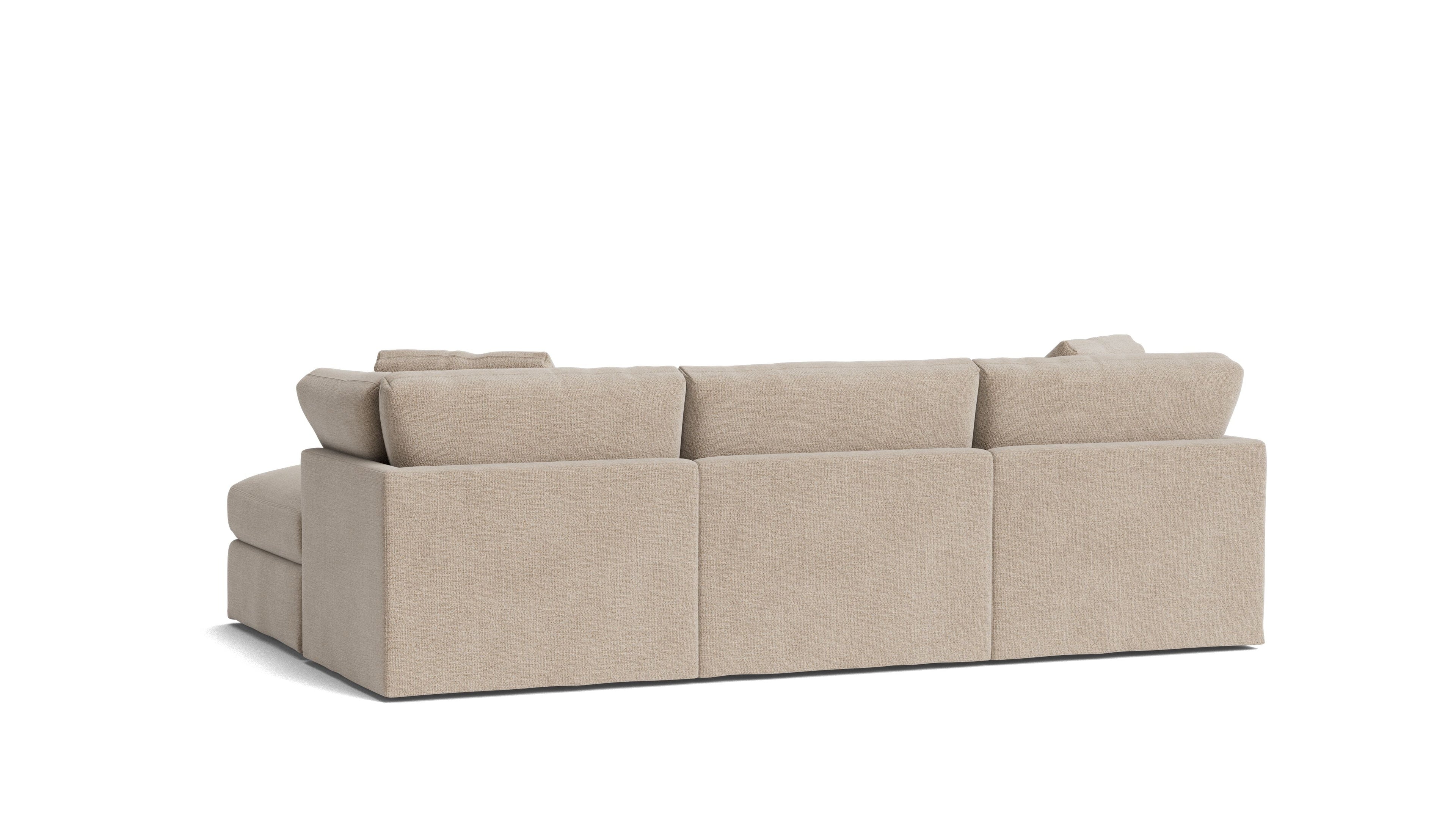 Canapé d'angle modulaire 4 pièces Get Together™, Standard, Champagne