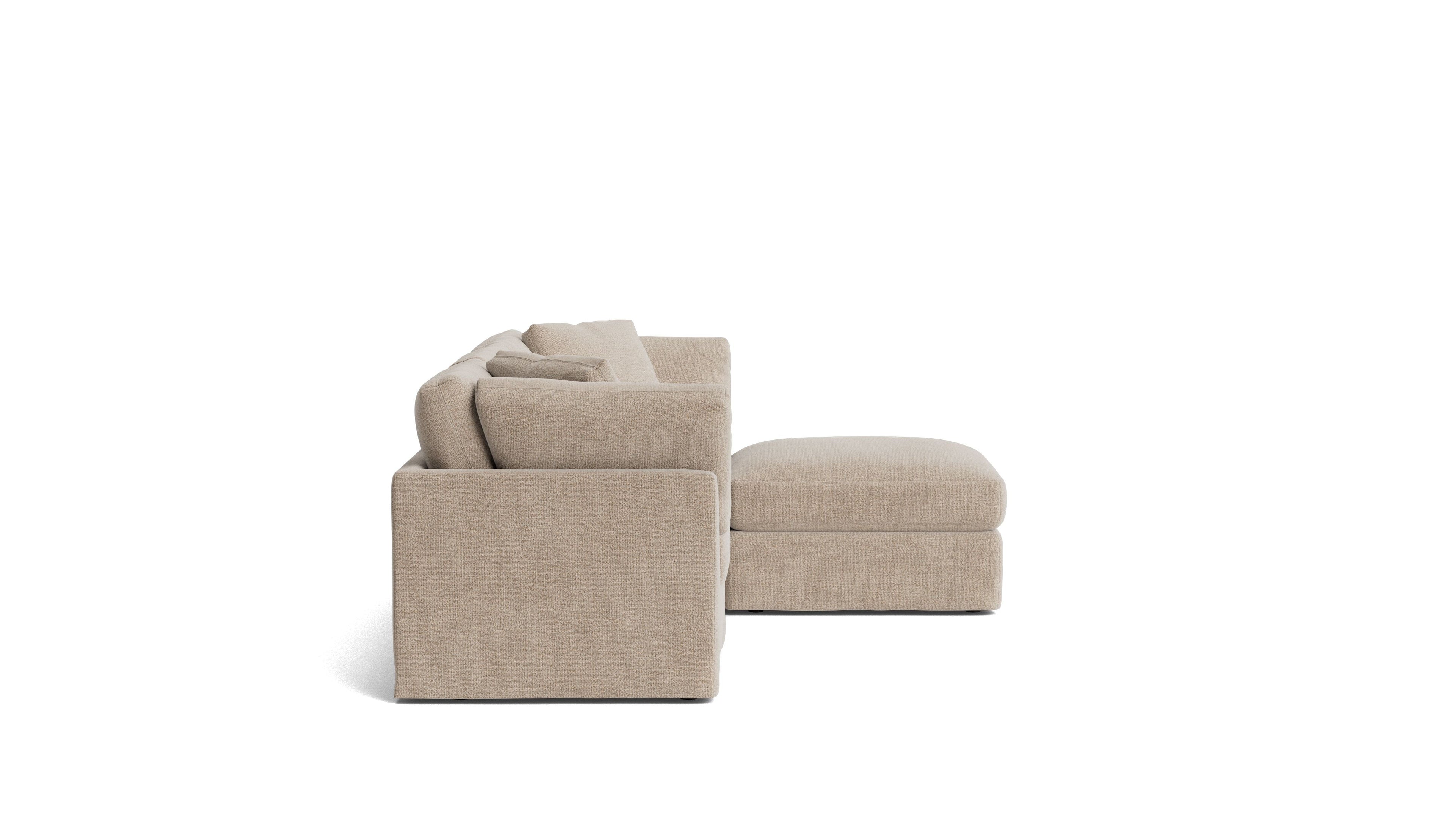 Canapé d'angle modulaire 4 pièces Get Together™, Standard, Champagne