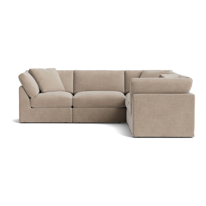 Canapé d'angle modulaire 5 pièces Get Together™ fermé, standard, champagne