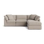 Canapé d'angle modulaire 5 pièces Get Together™, Standard, Gris clair