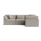 Canapé d'angle modulaire 4 pièces Get Together™ fermé, grand, couleur avoine