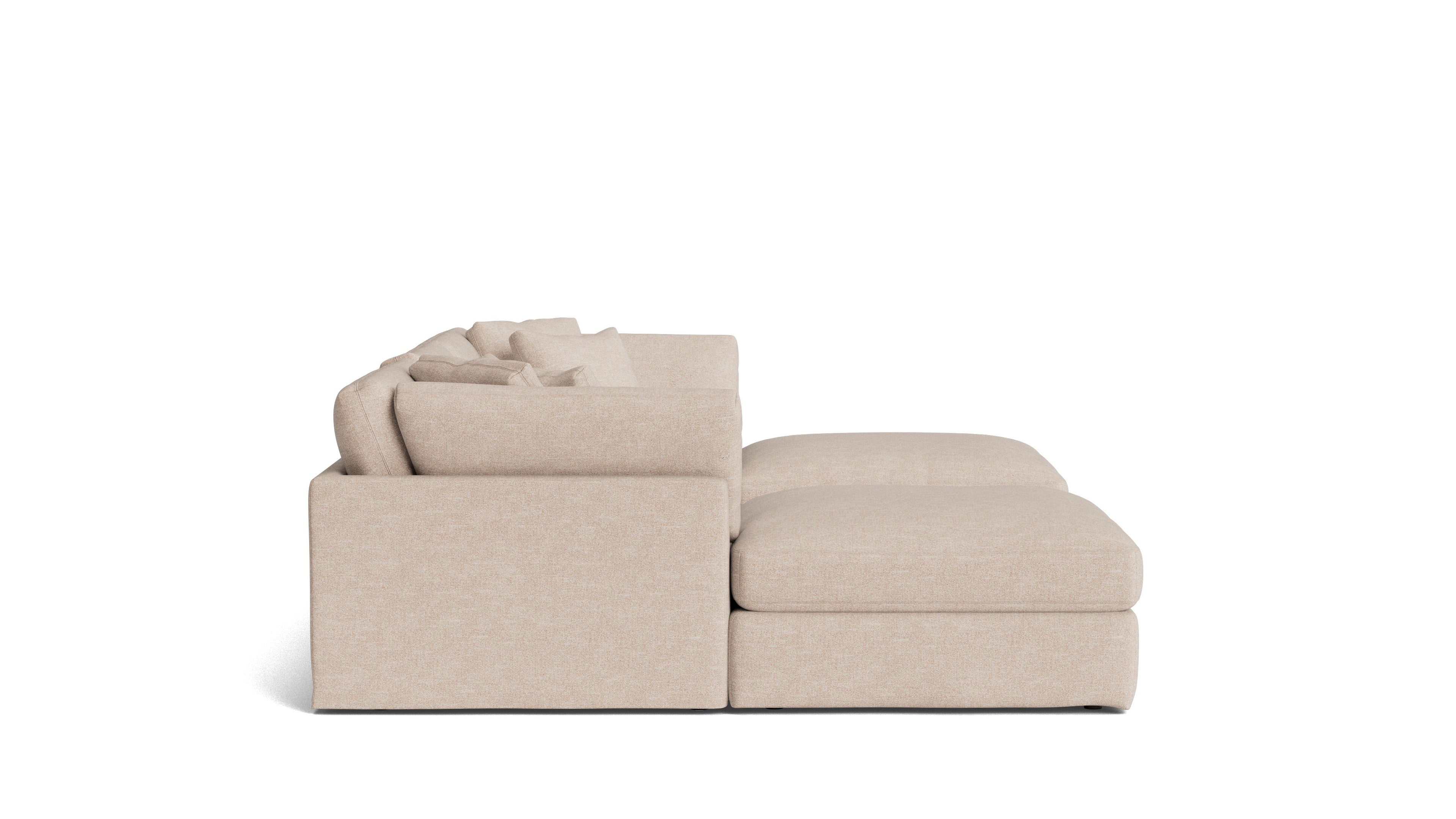 Canapé d'angle modulaire en forme de U 5 pièces Get Together™, grand modèle, Sunbeam