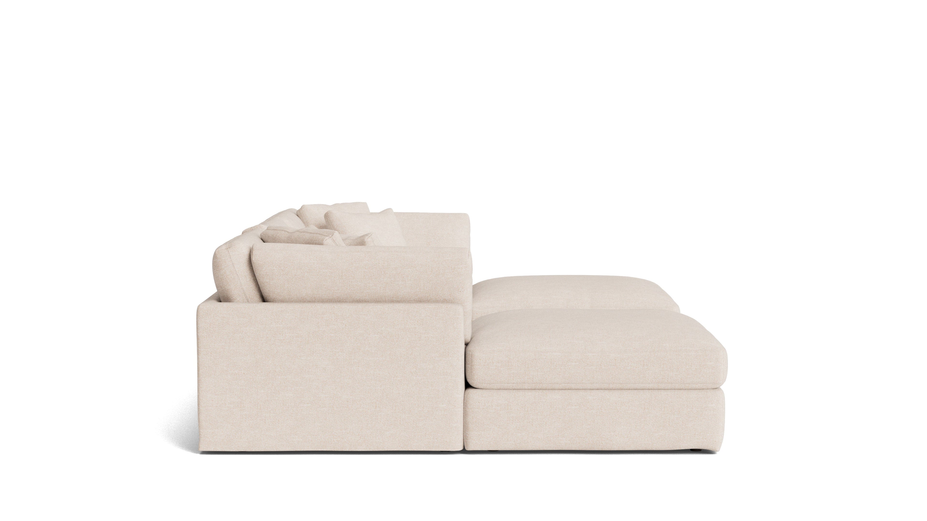 Canapé d'angle modulaire en forme de U 5 pièces Get Together™, grand modèle, Sunbeam