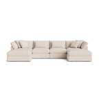 Canapé d'angle modulaire en forme de U 6 pièces Get Together™, grand modèle, Sunbeam