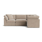 Canapé d'angle modulaire 4 pièces Get Together™ fermé, standard, champagne