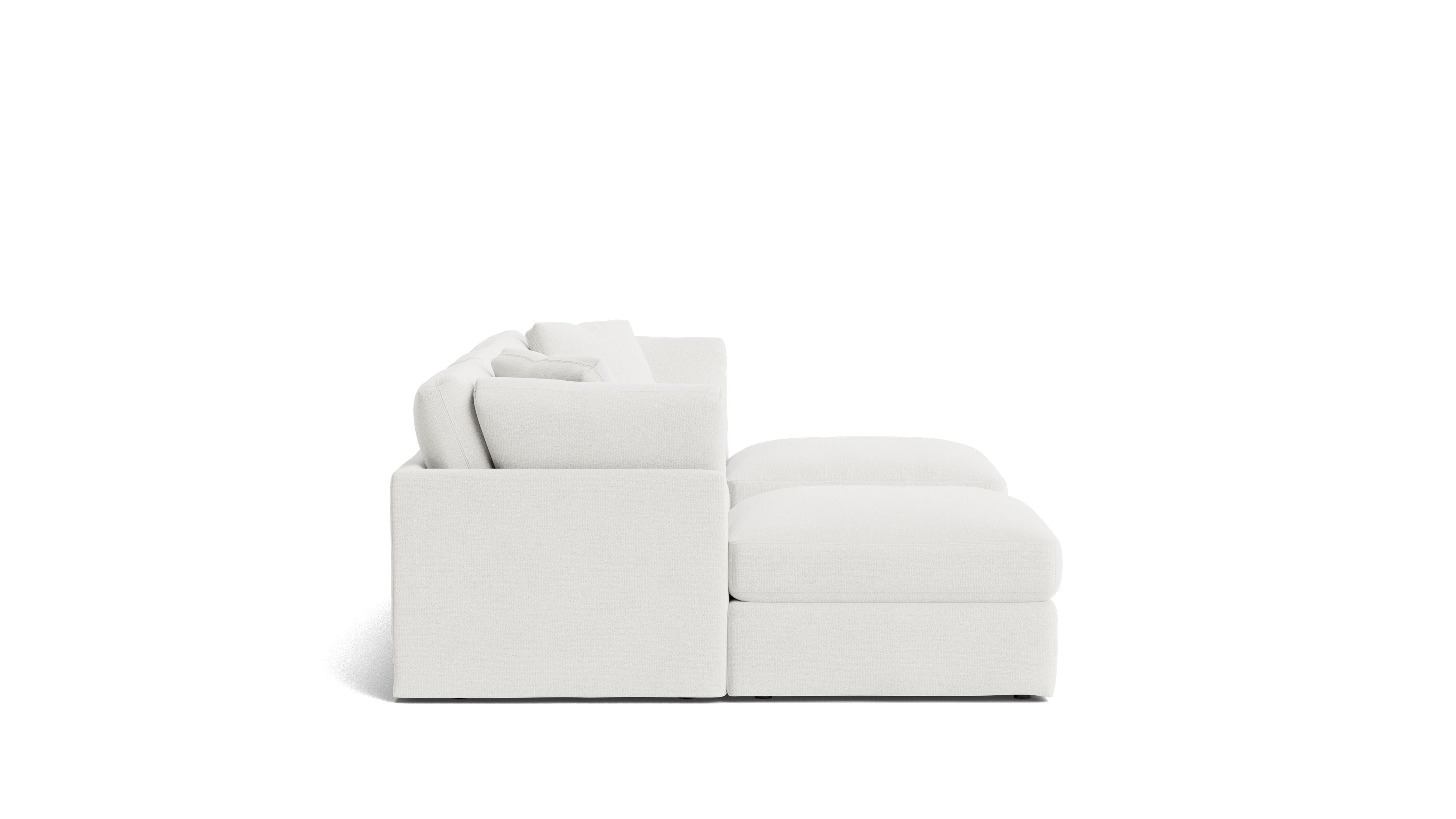 Canapé d'angle modulaire en U 5 pièces Get Together™, standard, sel marin