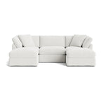 Canapé d'angle modulaire en U 5 pièces Get Together™, standard, sel marin