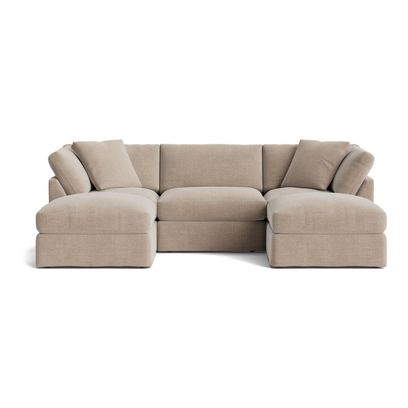 Canapé d'angle modulaire en U 5 pièces Get Together™, Standard, Champagne